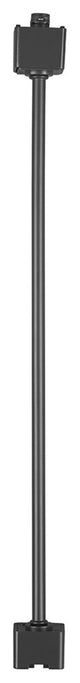 WAC Lighting H Track 24" Extension ForLine, H-Track Fixture, Black