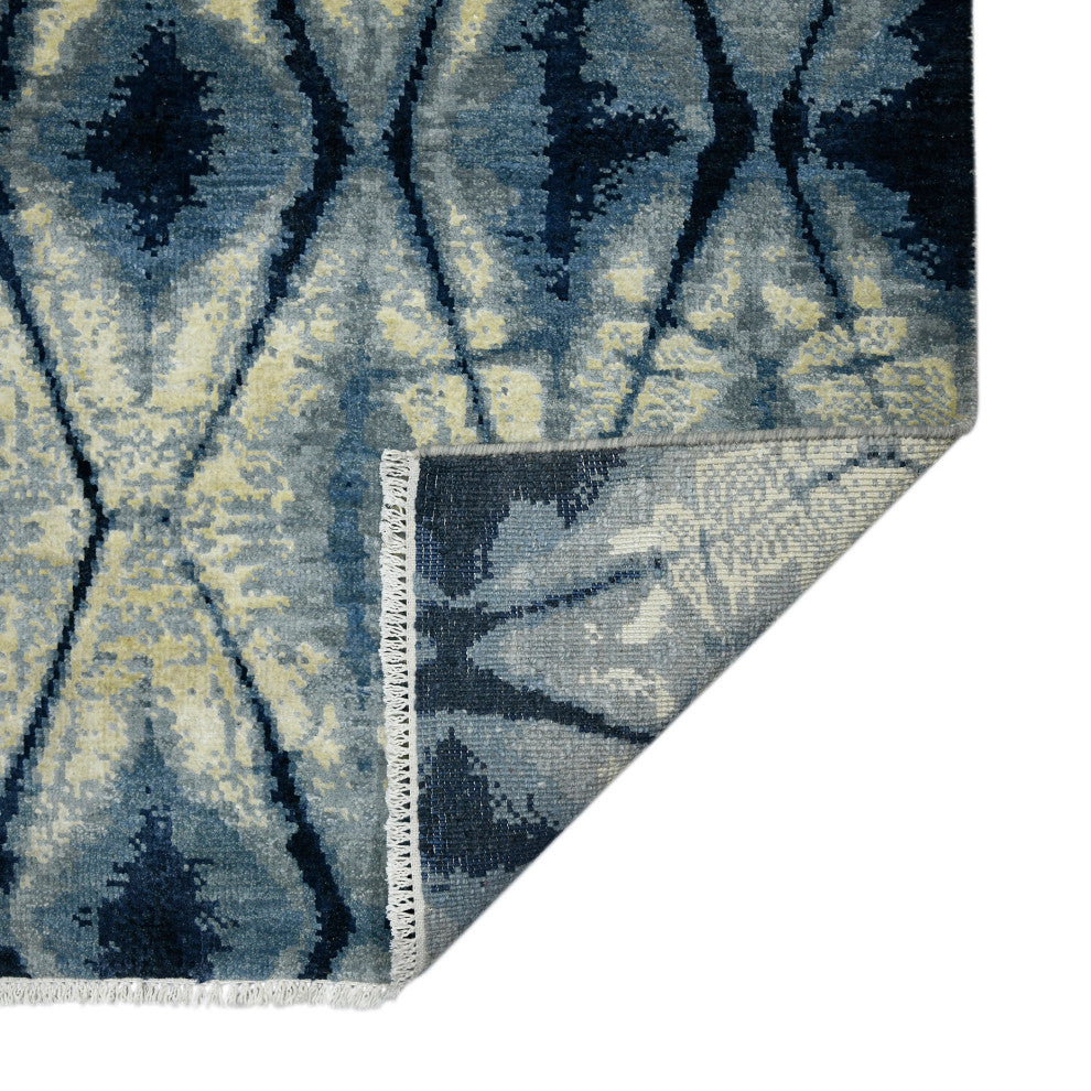 Hermitage Dessavie Area Rug, Blue, 9' x 12', Abstract