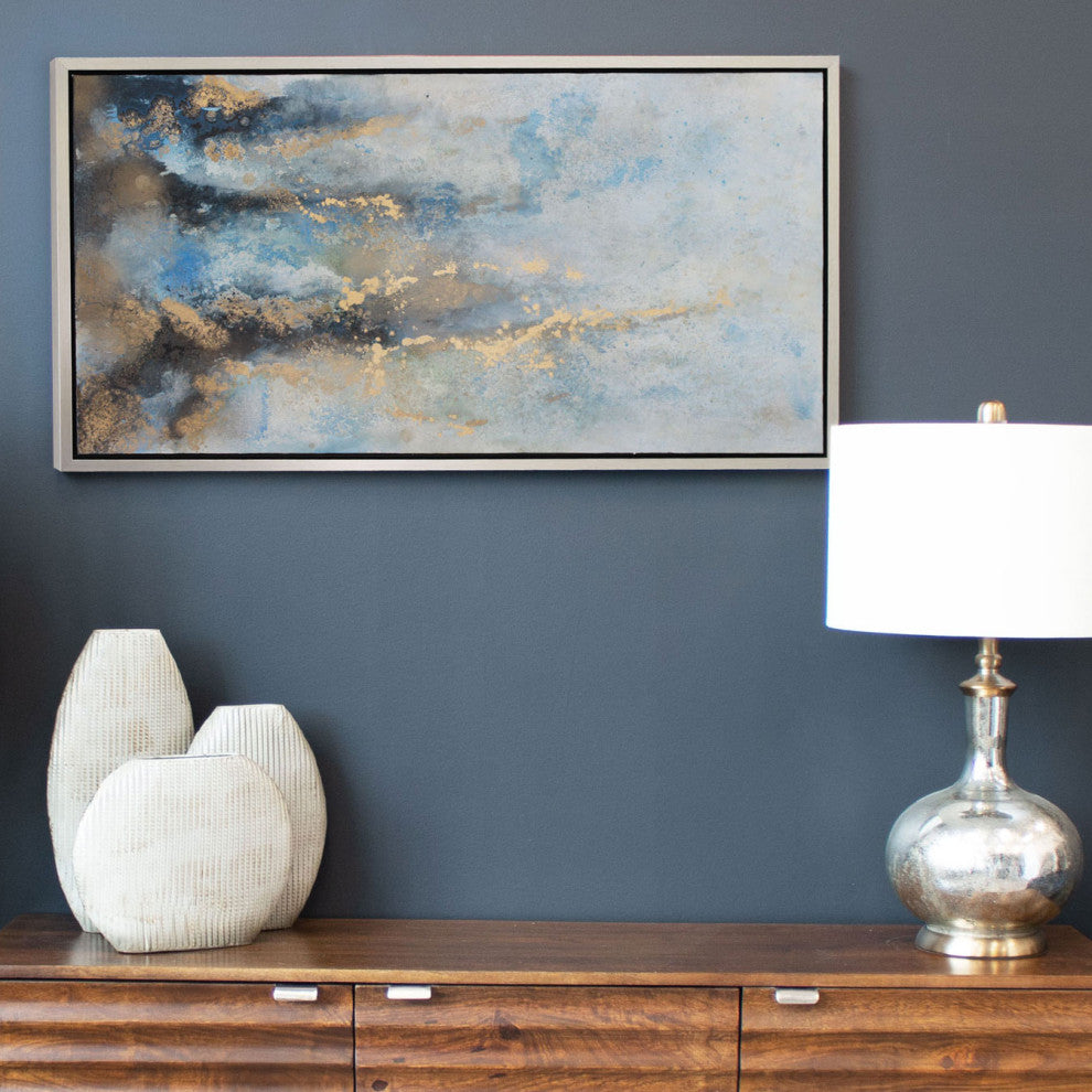 Rising River Flow Framed Artwork