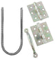 National Hardware N107-425 Screen and Storm Door Set, Zinc Plated