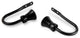 Lewis Curtain Rod Holdback, Black