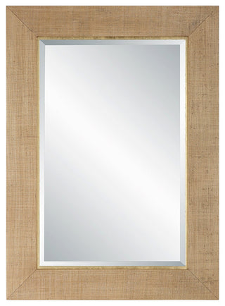 Uttermost Bungalow Grass Cloth Mirror