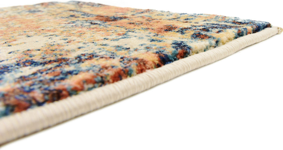 Unique Loom Brick Red Seine Mystic 2' 0 x 6' 0 Runner Rug