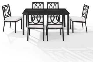Chambers 7Pc Outdoor Dining Set, Table, 6 Chairs
