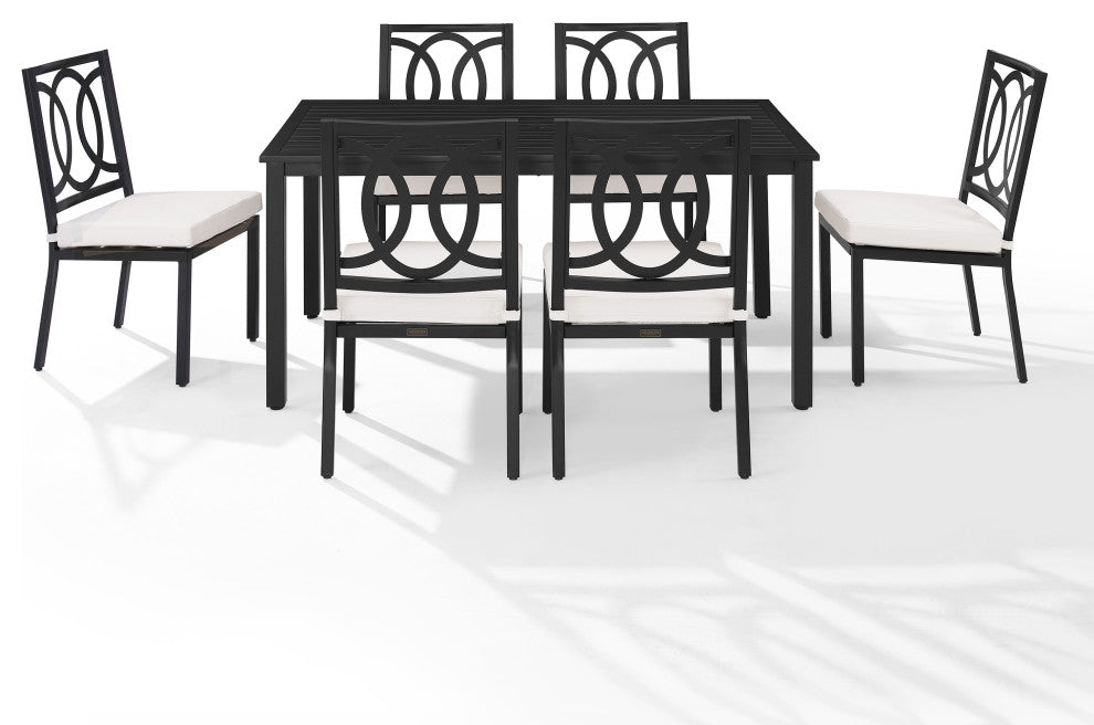 Chambers 7Pc Outdoor Dining Set, Table, 6 Chairs