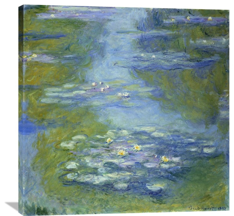 "Water Lilies" Artwork, 36" x 30"