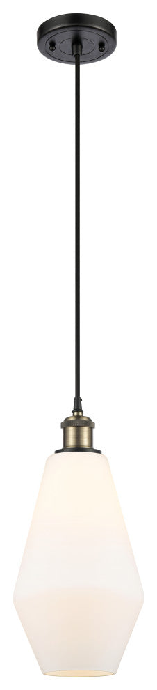 Innovations 516-1P-BAB-G651-7 1-Light Mini Pendant Black Antique Brass