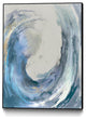 "Water Collar" Framed Canvas by Giant Art 30"x40"