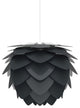 Aluvia Plug-In Pendant, Anthracite/White, Medium