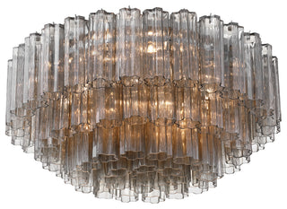 Crystorama Lighting Group ADD-331-SM Addis 16 Light 32"W Flush - Polished