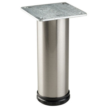 Pmi Como 6" to 7" Adjustable Cabinet Leg, Chrome