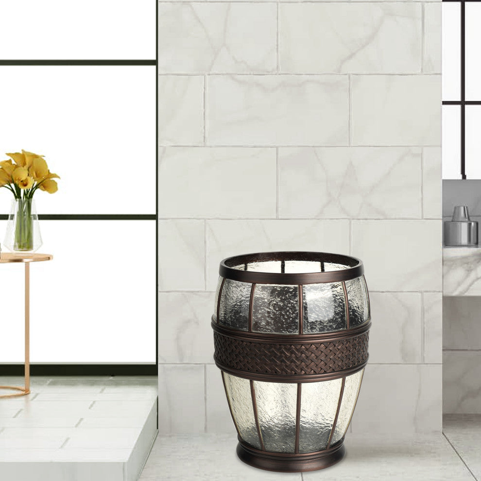 nu steel Ice Wastebasket