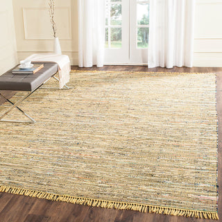 Safavieh Rag Rug Rar121H Rug, Yellow/Multi, 2'3"x12'0" Runner