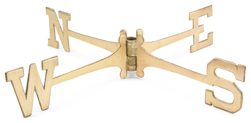 Brass Extra-Large 22" Weathervane Directionals by Good Directions