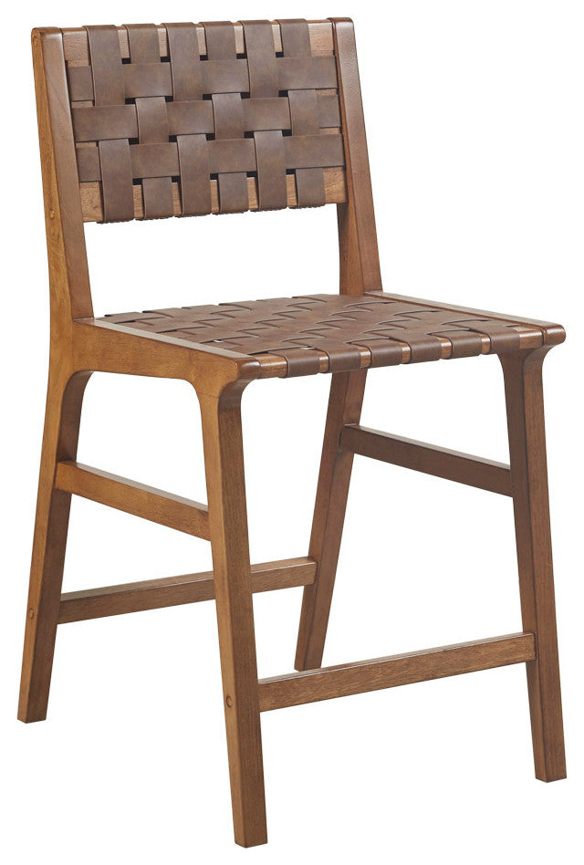 INK+IVY Oslo Accent Chair Counter Stool Dining Chairs, Brown, Counter Stool