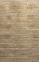 5" x 7" Tan Geometric Striped Area Rug