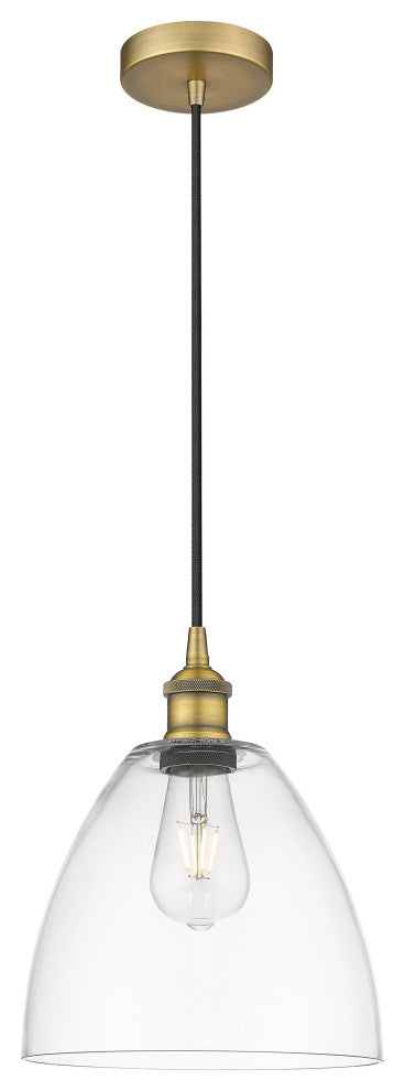 Innovations 616-1P-BB-GBD-92 1-Light Mini Pendant, Brushed Brass