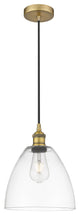 Innovations 616-1P-BB-GBD-92 1-Light Mini Pendant, Brushed Brass