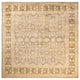 Eclectic, One-of-a-Kind Hand-Knotted Area Rug Ivory, 8'' 8" x 9'' 1"