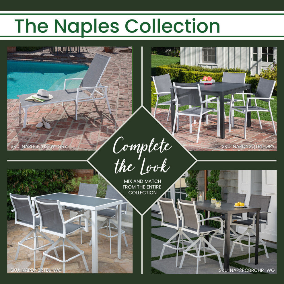 Naples 38-In. Outdoor Dining Table