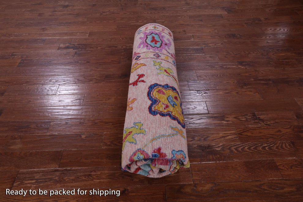 8' 10" X 12' 2" Turkish Oushak Hand-Knotted Rug - Q14799