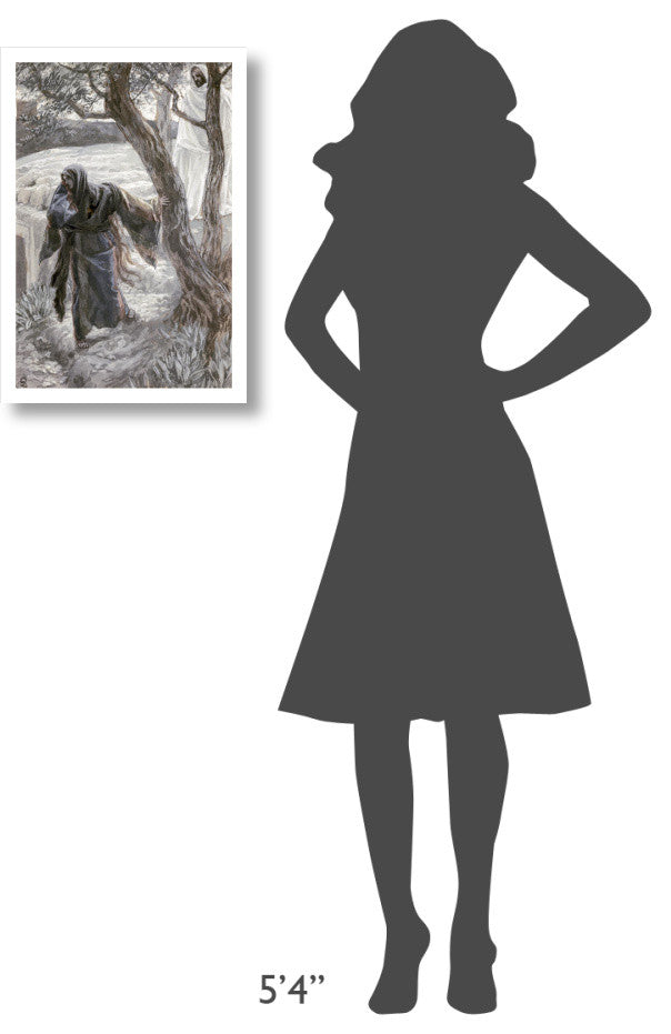 "Christ Appears to Mary Magdalene" Digital Paper Print by James Tissot, 17"x24"