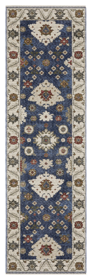 Oriental Weavers Hastings HA06Z Floral Rug, Blue, 5'3"x7'6"