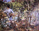 Henri Edmond Cross Corner of the Garden in Monaco Wall Decal Print