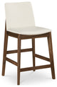 Deco Counter Stool White PVC