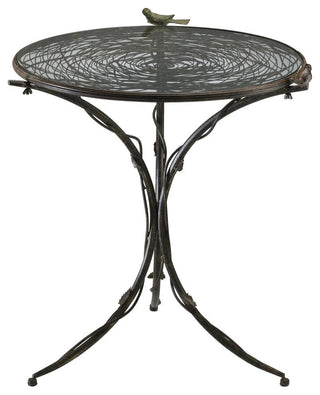 Cyan Design Bird Bistro Table, Muted Rust