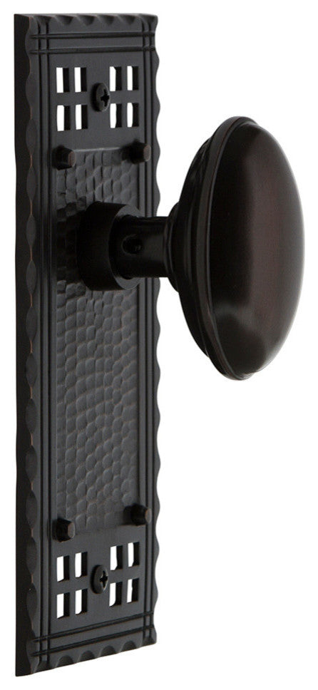 Craftsman Plate Double Dummy Homestead Door Knob