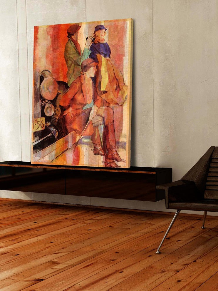 "Girl's Day" Print on Canvas, 16"x24"