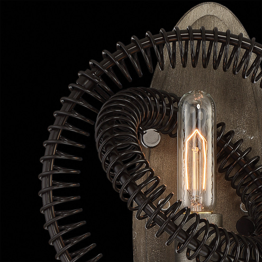 1-Light Industrial Sconce by Eurofase