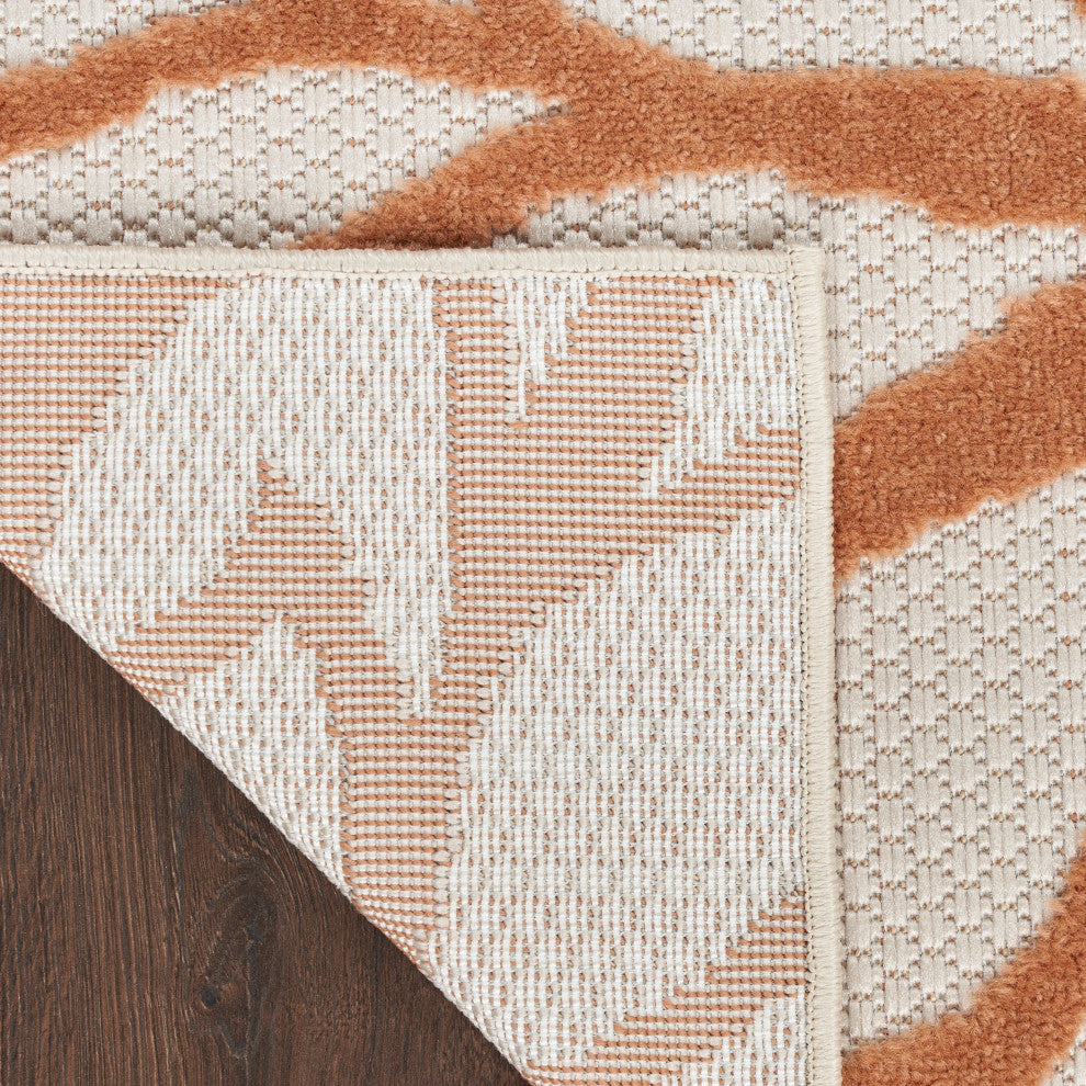 Nourison Aloha 9' x 12' Ivory Multicolor Outdoor Area Rug