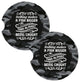 Nothing Makes A Fish Bigger Fishing Coasters for Car Cup Holders Set of 2