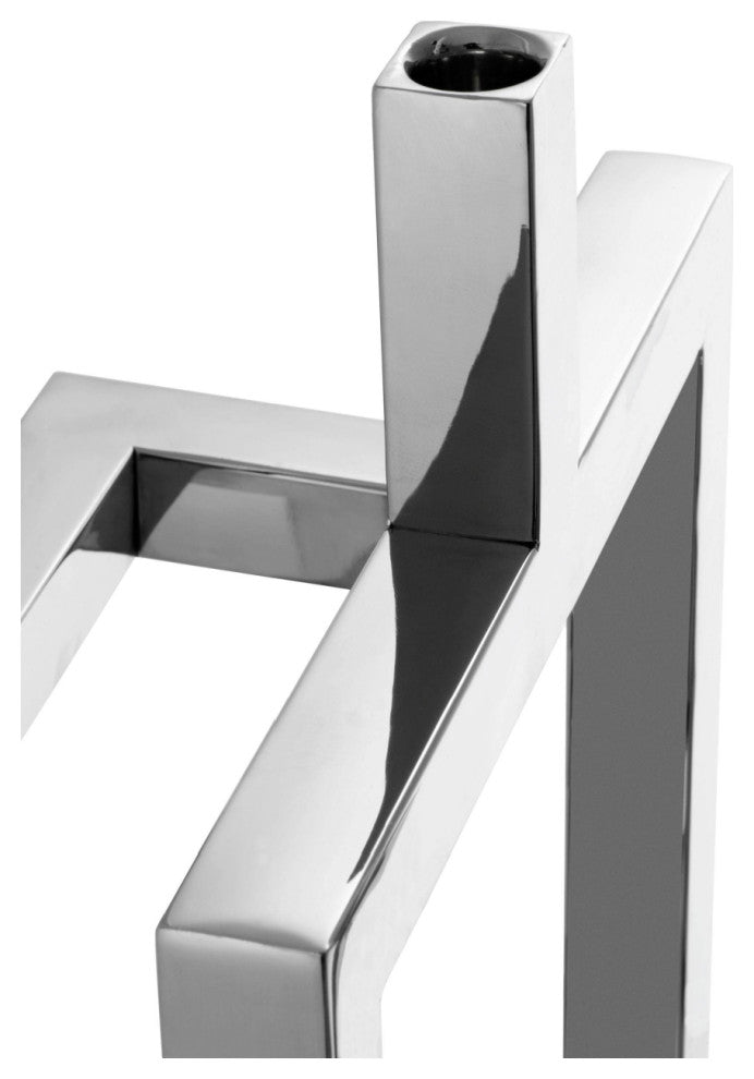 Silver Candle Holder | Eichholtz Skyline
