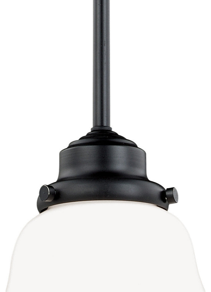 Huntley 6" Mini Pendant, Oil Rubbed Bronze