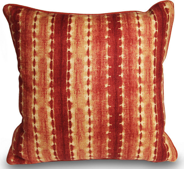 Moroccan Henna Ikat Accent Pillow