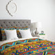 Deny Designs Bianca Green Play Duvet Cover - Lightweight