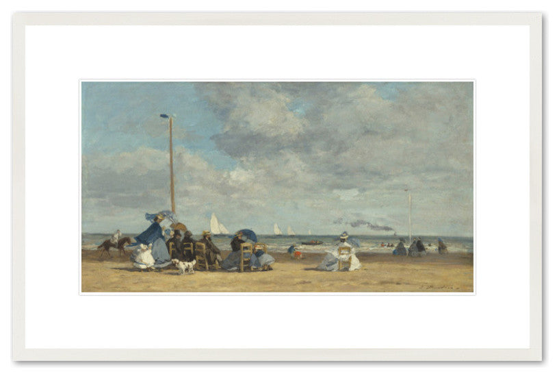 Beach at Trouville, 1864/1865