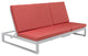 LeisureMod CLW-82R Chelsea Convertible Lounge Reclining Double Chaise Cushions