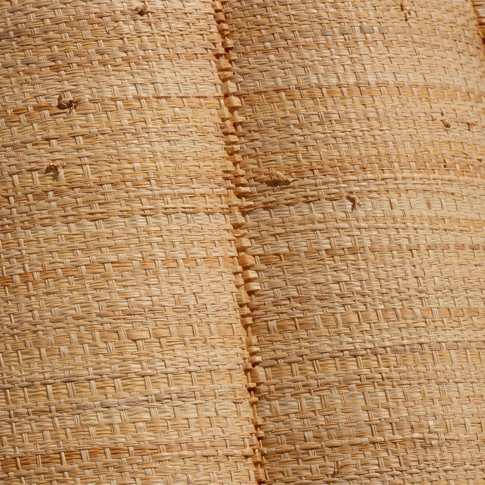 Scalloped Wall Sconce, Raffia