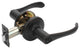 Dynasty Hardware Vail Lever Privacy Set, Aged Oil Rubbed Bronze