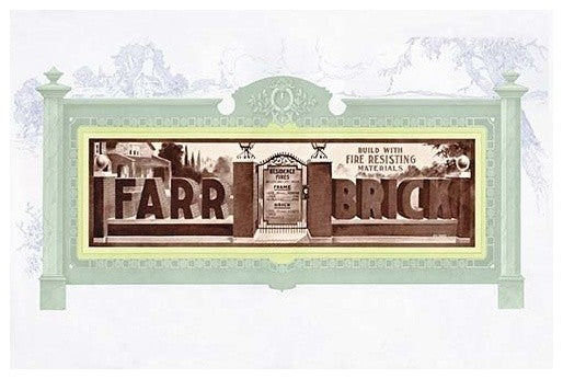 Farr Bricks - Gallery Wrapped Canvas Art 28" x 42"