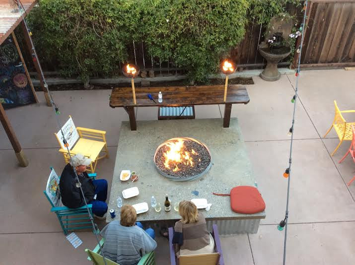 2 Propane Fire Bowls Kit Complete Basic Table Top, Fire Pot Kit