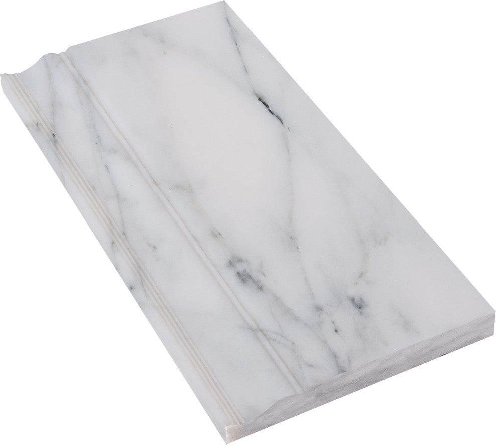 Italian Carrara Molding Polished, Base
