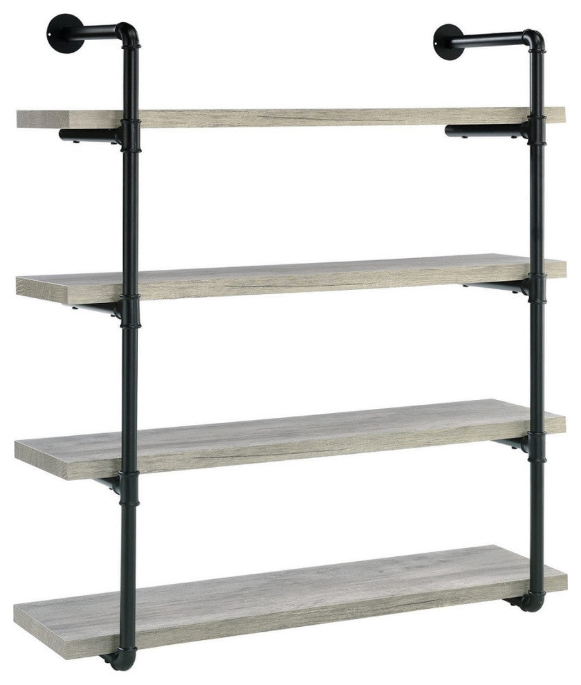 40" Wall Shelf, Gray Driftwood