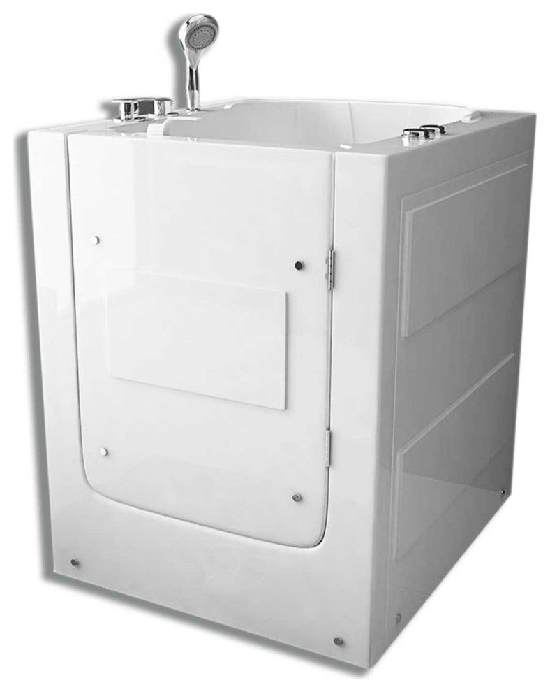 Walk-in Whirlpool Tub 36.5 x 32.5 7 jets with Integrated Seat and Light "“Florida