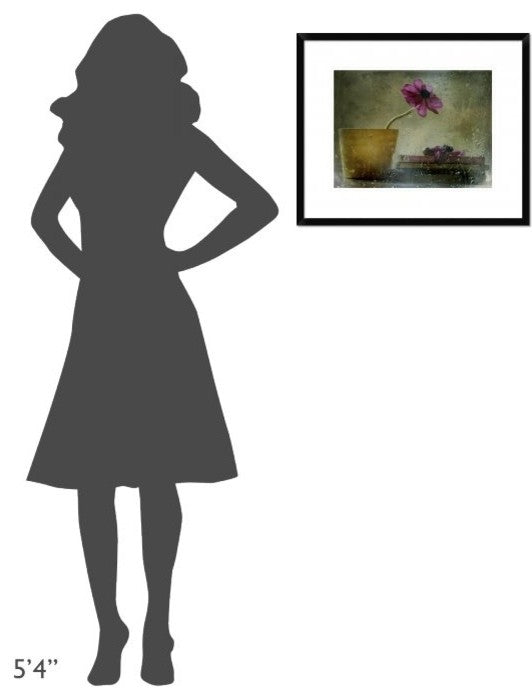 "A Day To Stay At Home" Framed Digital Print by Delphine Devos, 24x20"