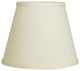 8" Ivory Hardback Empire No Slub Lampshade
